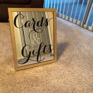 Cards and Gifts Sign