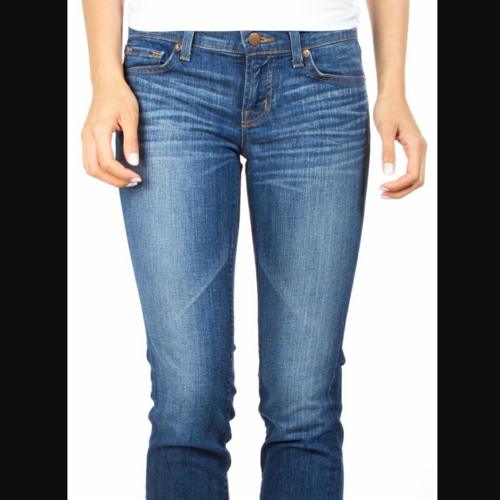 J brand slim fit skinny leg Blue Havana jeans