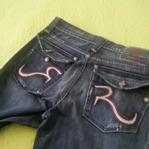Rock Republic  Dark colored pre-loved mens jeans