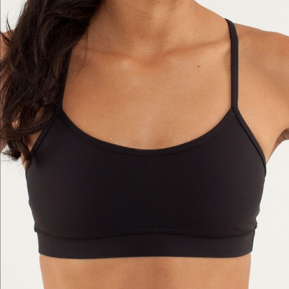 Lululemon flow y bra black