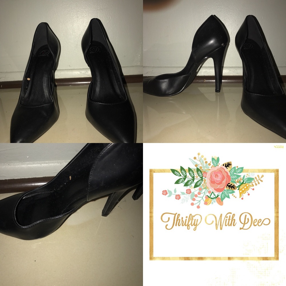 NWOT Black Heels