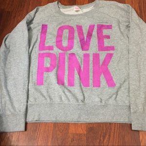 PINK crew neck