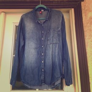 H&M Denim Blouse