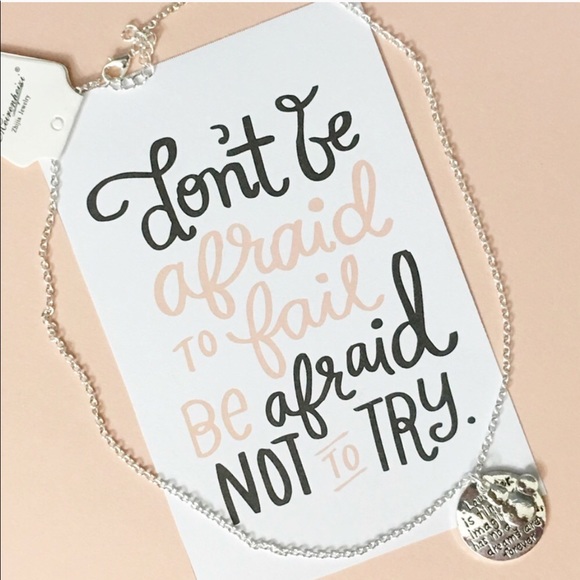 Laughter, Imagination, Dreams Necklace - Picture 2 of 3