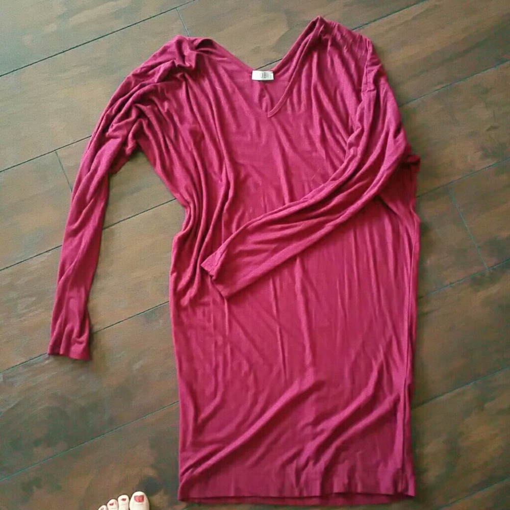 Maroon dress