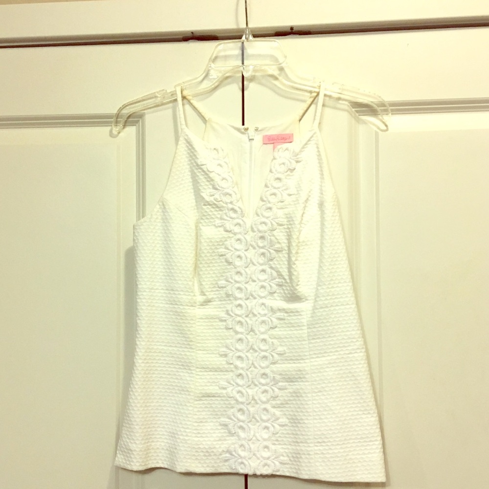 Lilly Pulitzer Magnolia Top.