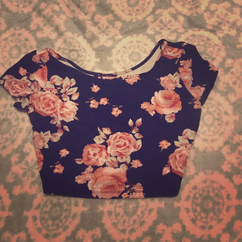 Floral Crop Top