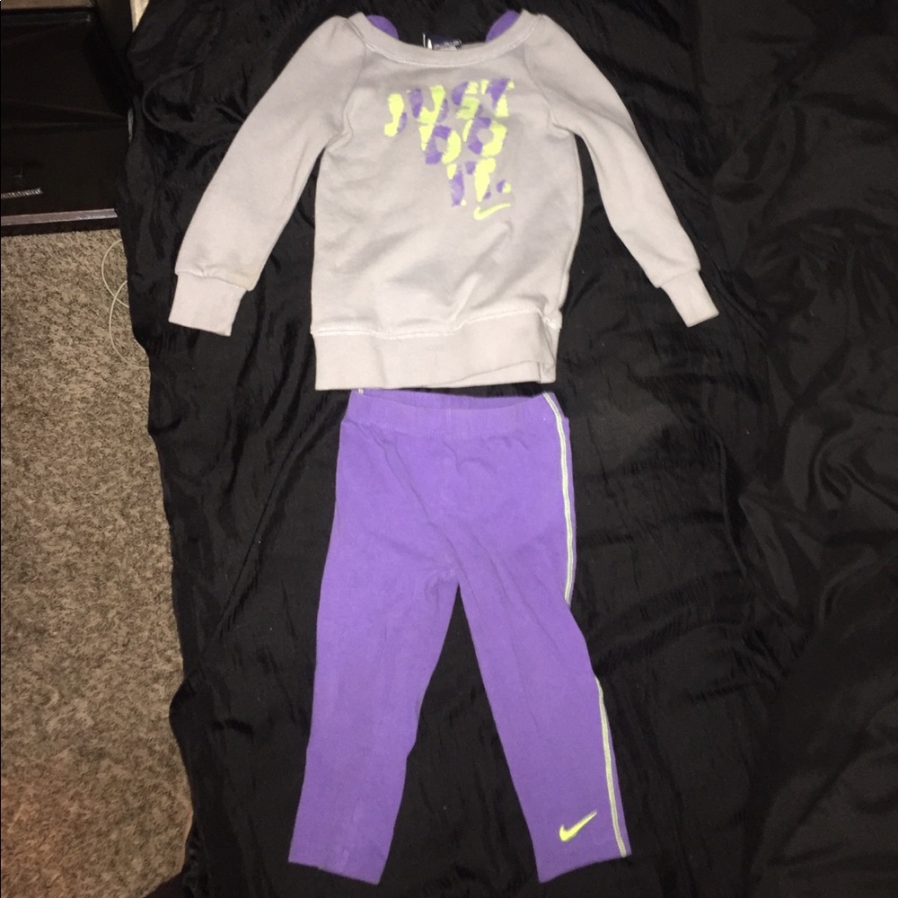 24 months Nike toddler girl outfit