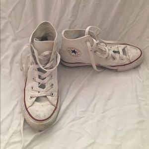 Converse Hi-Tops White Women sz 7