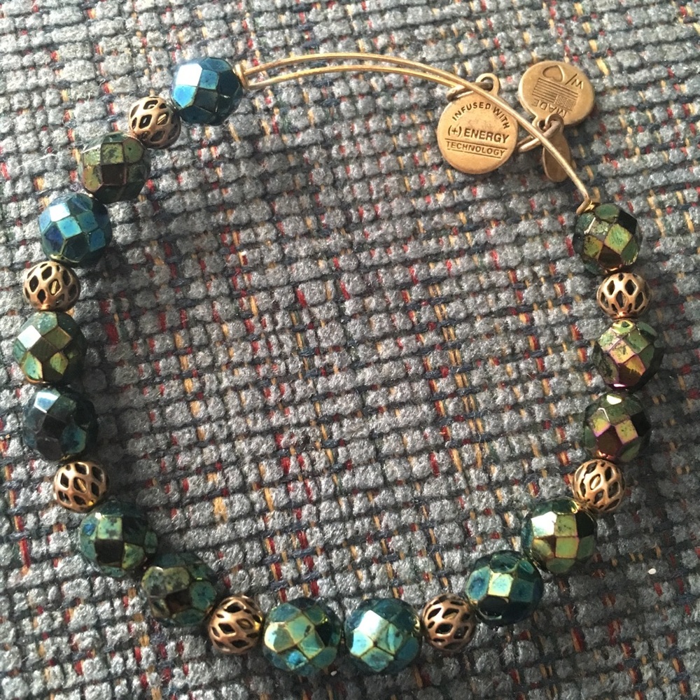 Beaded bangle