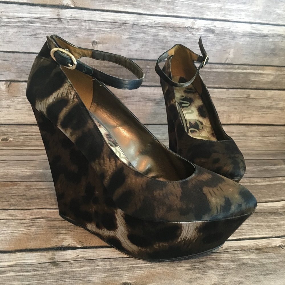 Closet Clear Out 💌 Sam Edelman Leopard Platforms
