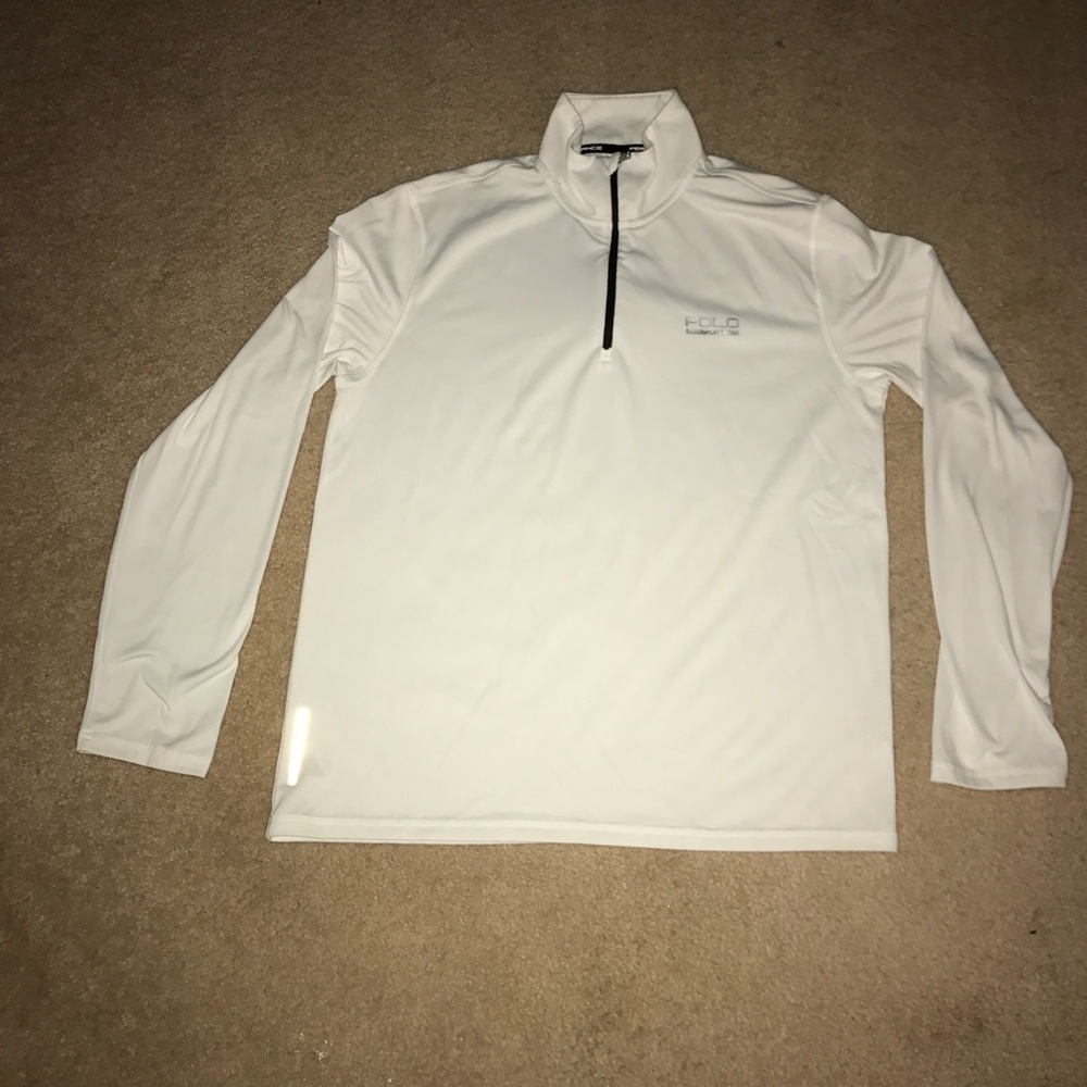 Polo Ralph Lauren White Quarter Zip