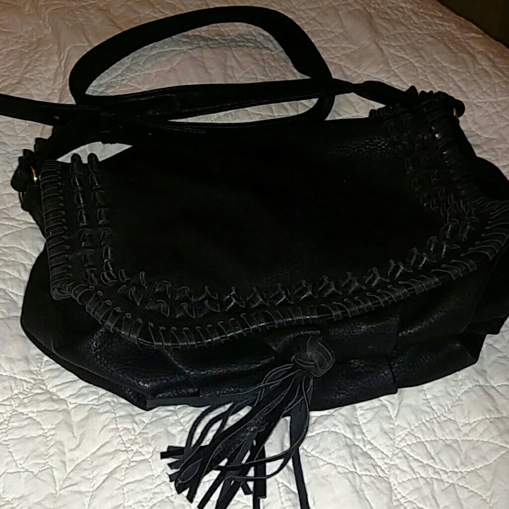 Vegan leather Big Budda purse