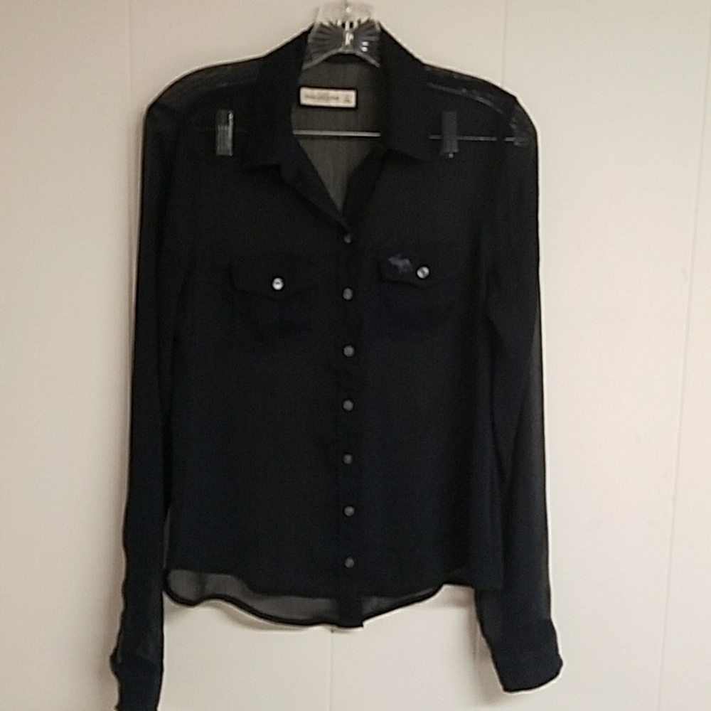 Abercrombie & Fitch Women's Sheer Top