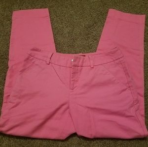 Pink capris
