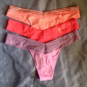 Victoria Secret PINK Thongs