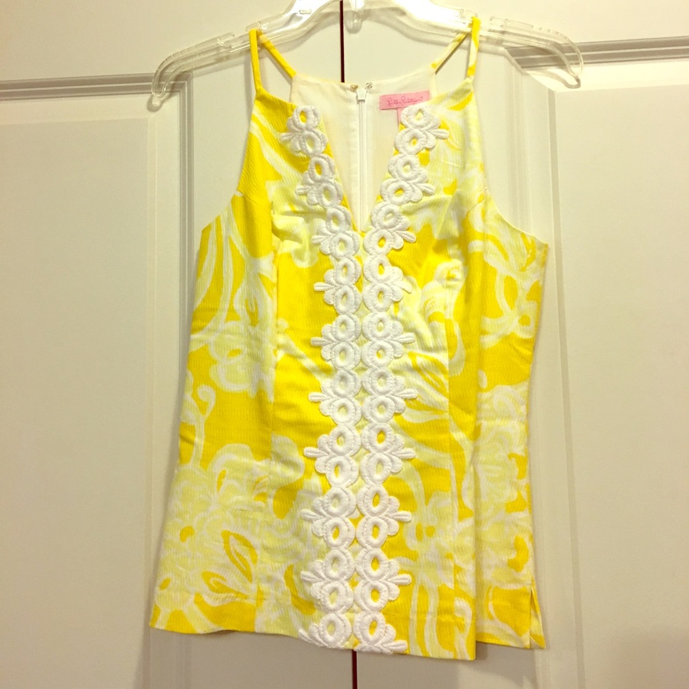 Lilly Pulitzer Magnolia Top.