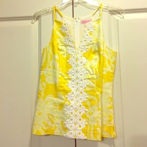 Lilly Pulitzer Magnolia Top.