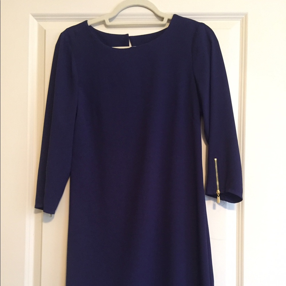 Laundry Navy Shift Dress Size 2