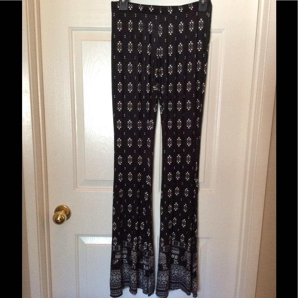 Tribal boho palazzo pants