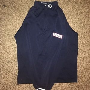 Titleist FJ crew neck half way zip up sweater