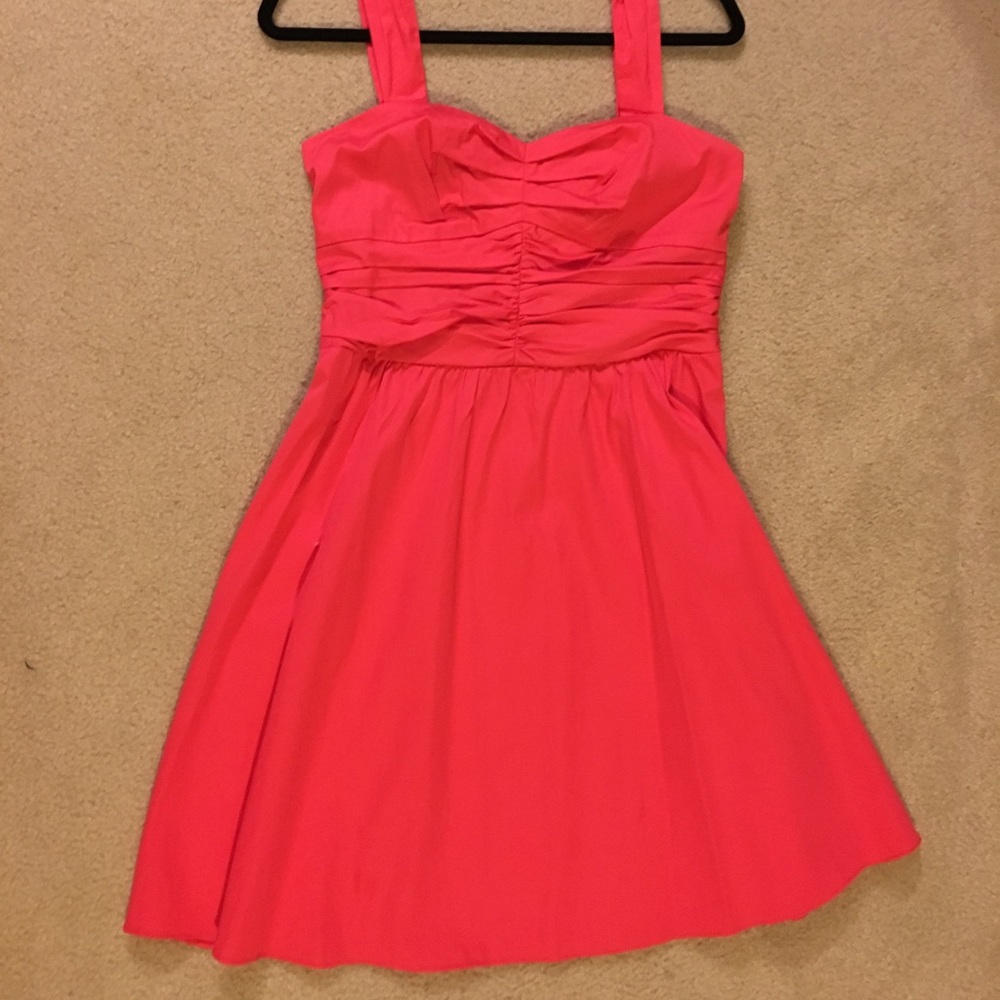 Express Pink/coral dress