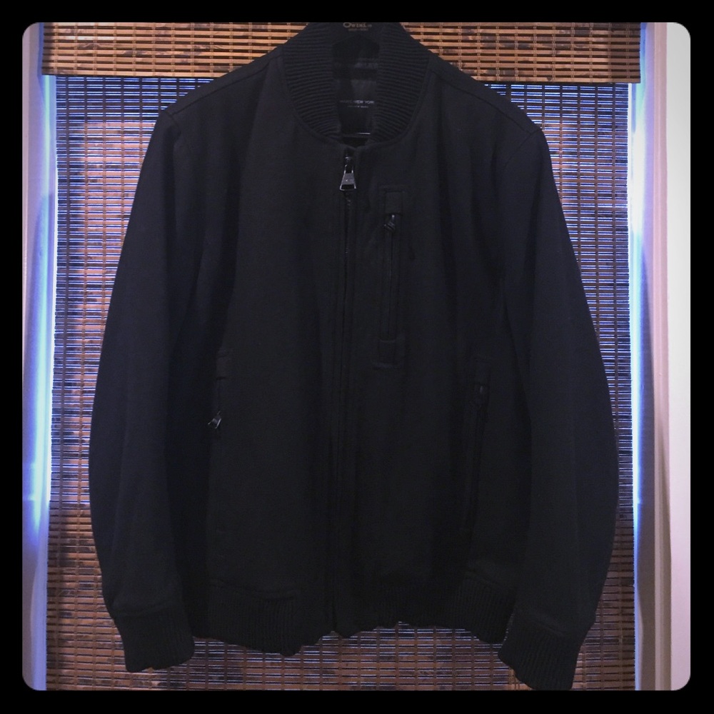 Marc New York black Wool Jacket by Andrew Marc