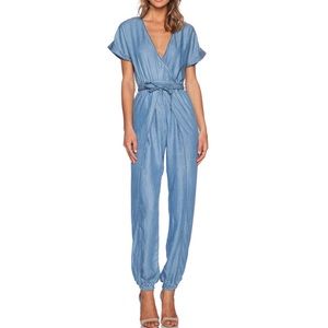 Sass & Bide Denim Jumpsuit -  indigo