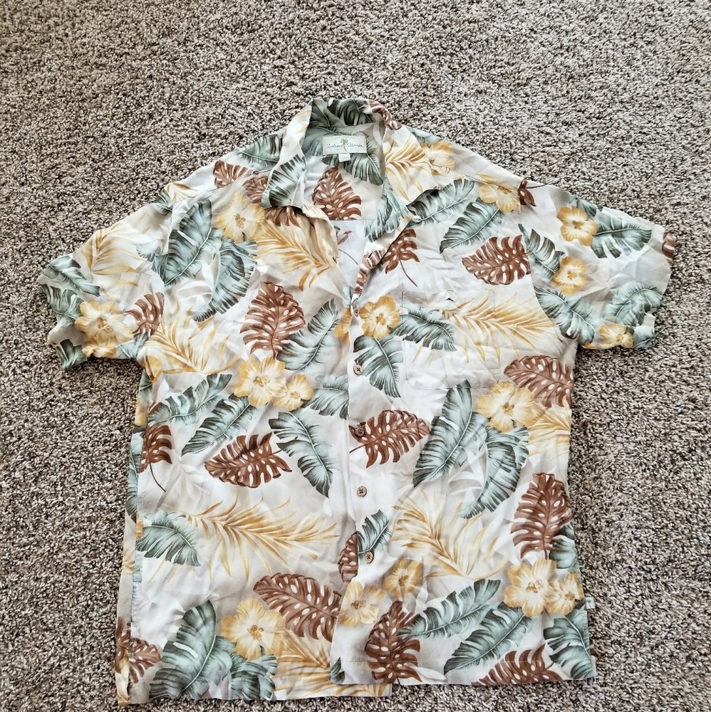 Island Shores Hawaiian shirt XL