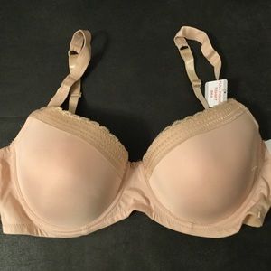 NEW IZOD FULL FIGURE T-SHIRT BRA LIGHTLY PADDED
