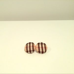 Burberry Print Earrings!