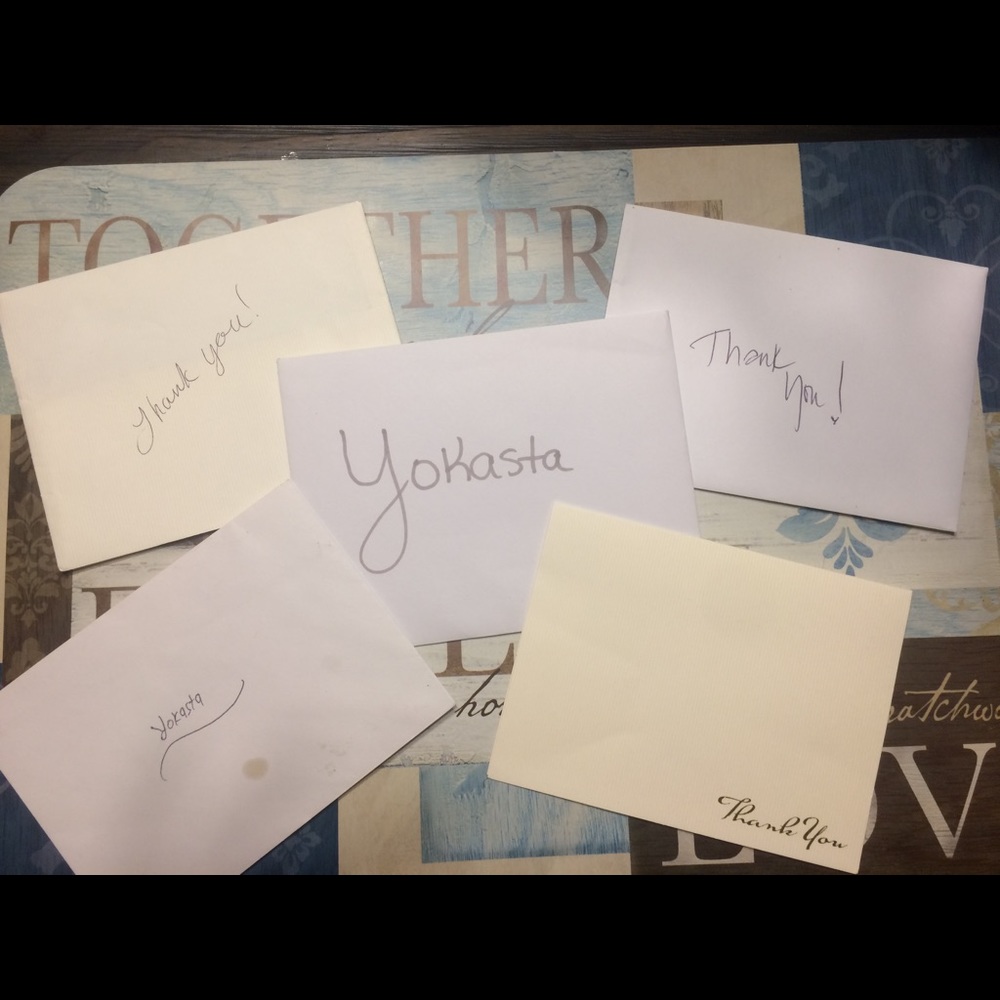Showing appreciation to some of Poshmark seller