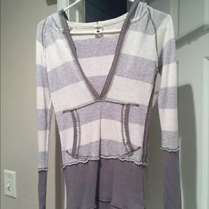 Free People hoodie sweater