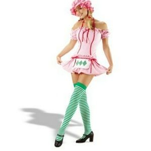 Halloween Costume Sweet Strawberry Girl
