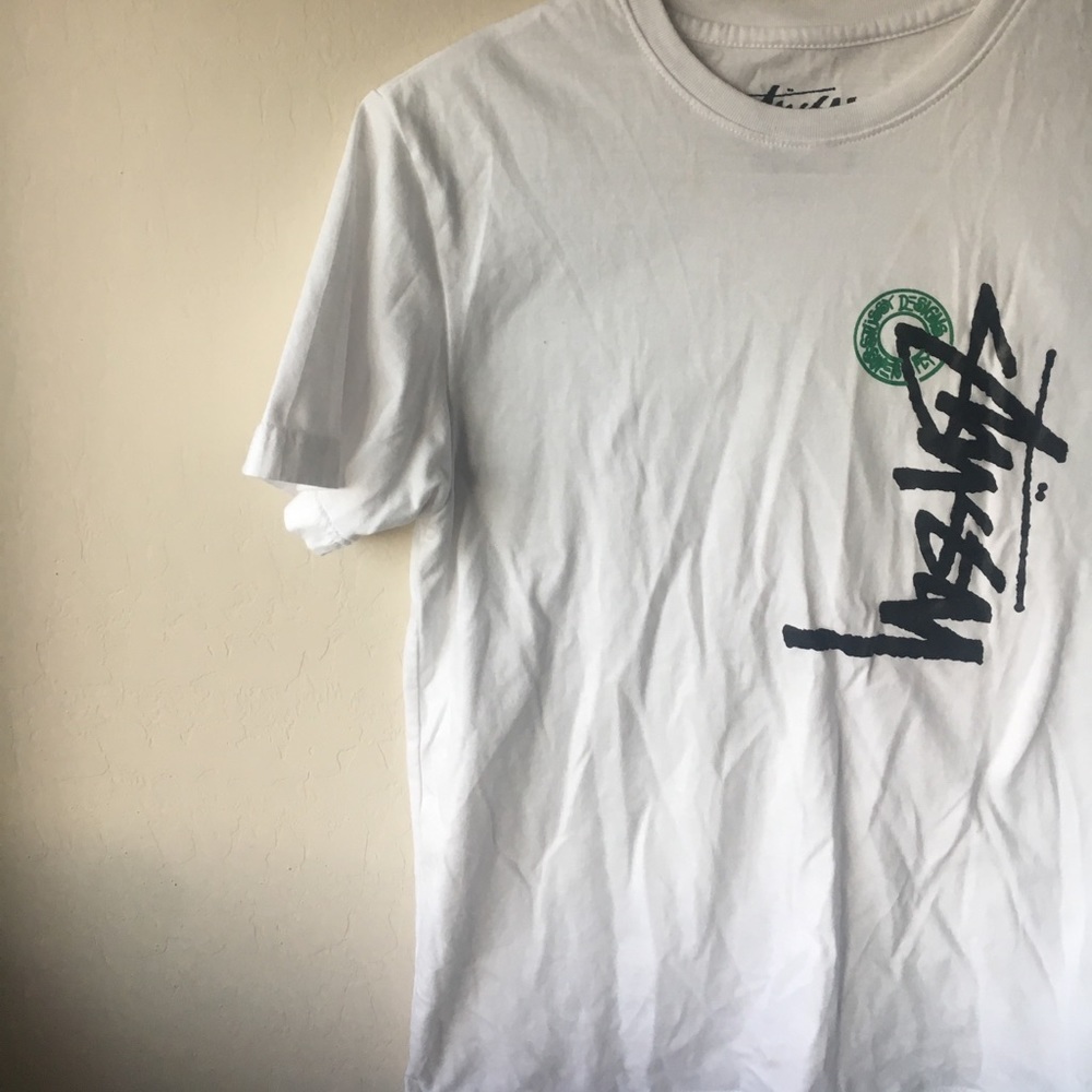 White Stussy Shirt