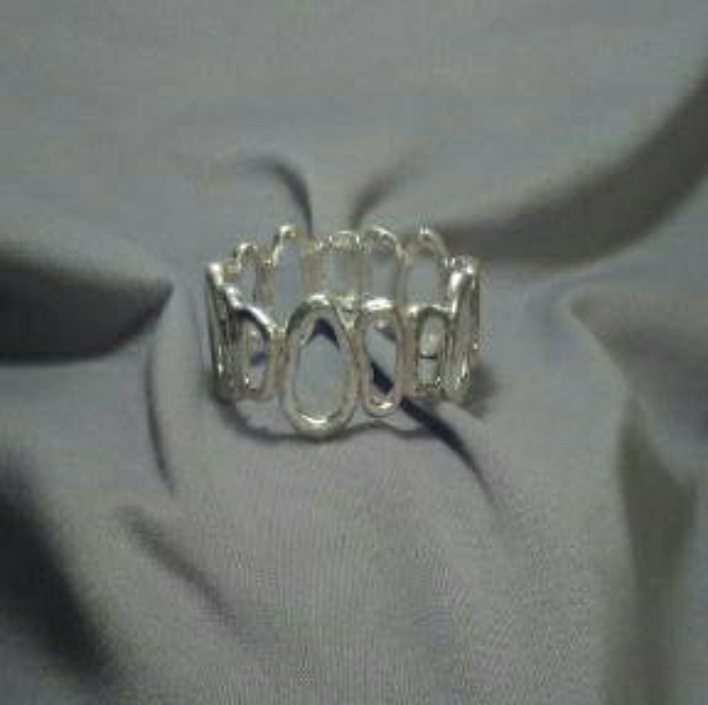Silver Loopy Bracelet