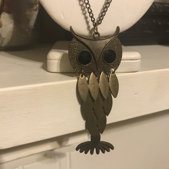 Owl necklace - Picture 1 of 2