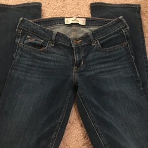 Dark-wash Hollister Bootcut Jeans