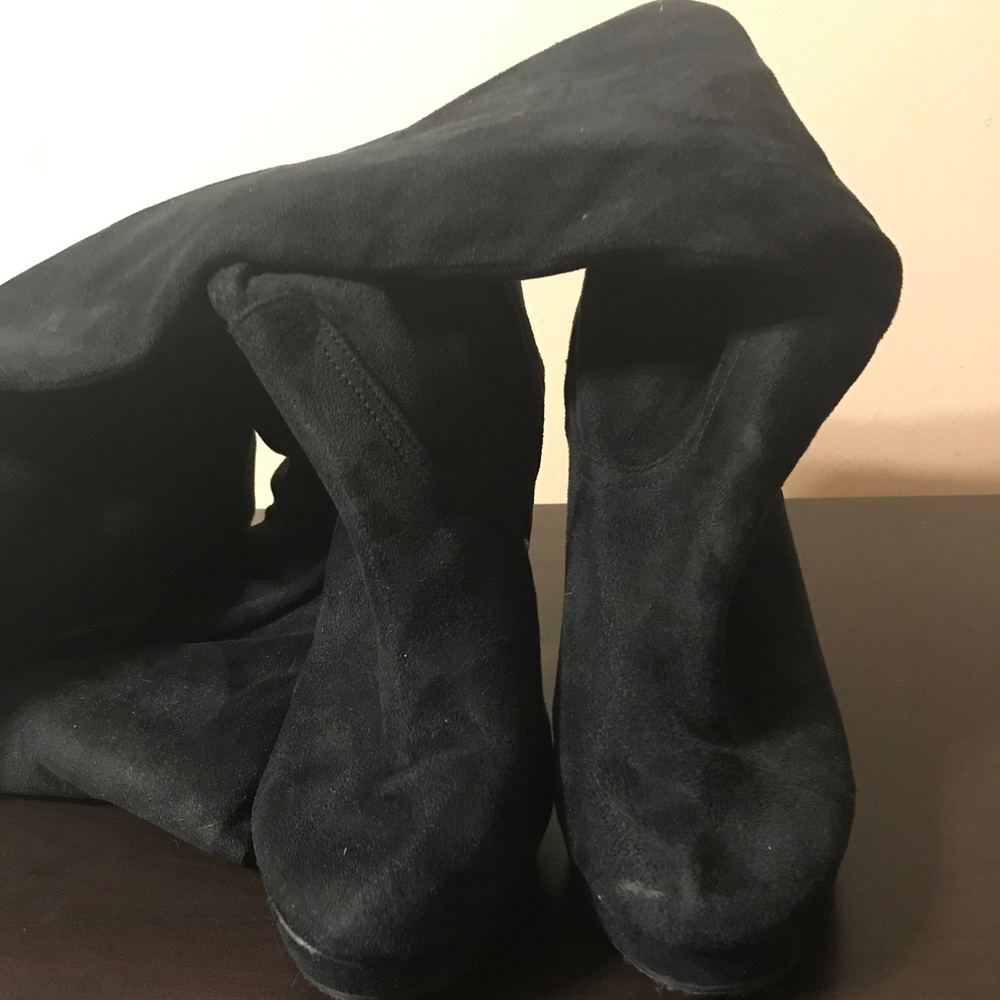 Brand new Thigh high black boots