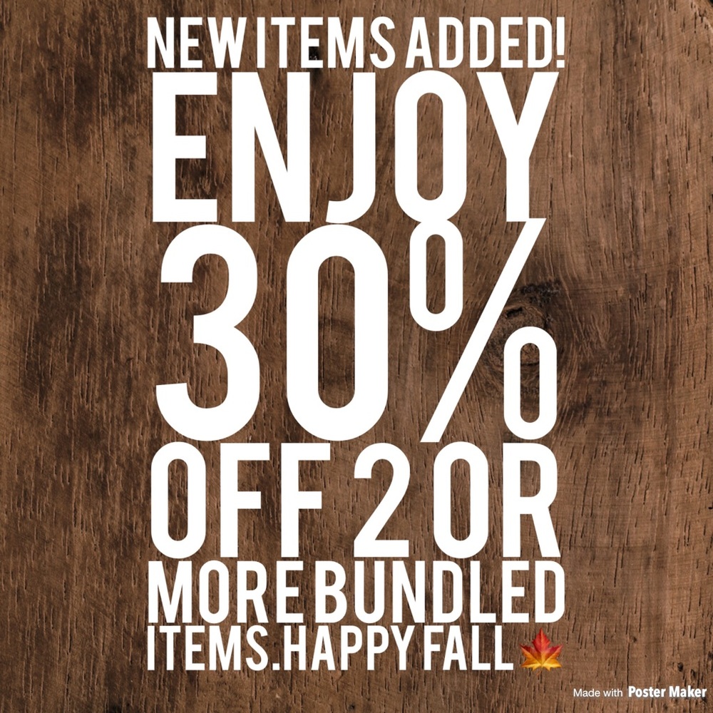 🍁New items added! Send in those offers!🍁