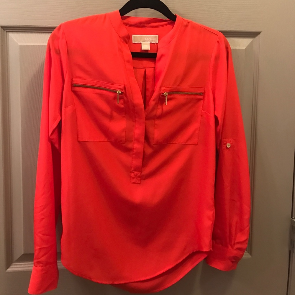 Michael Kors convertible shirt