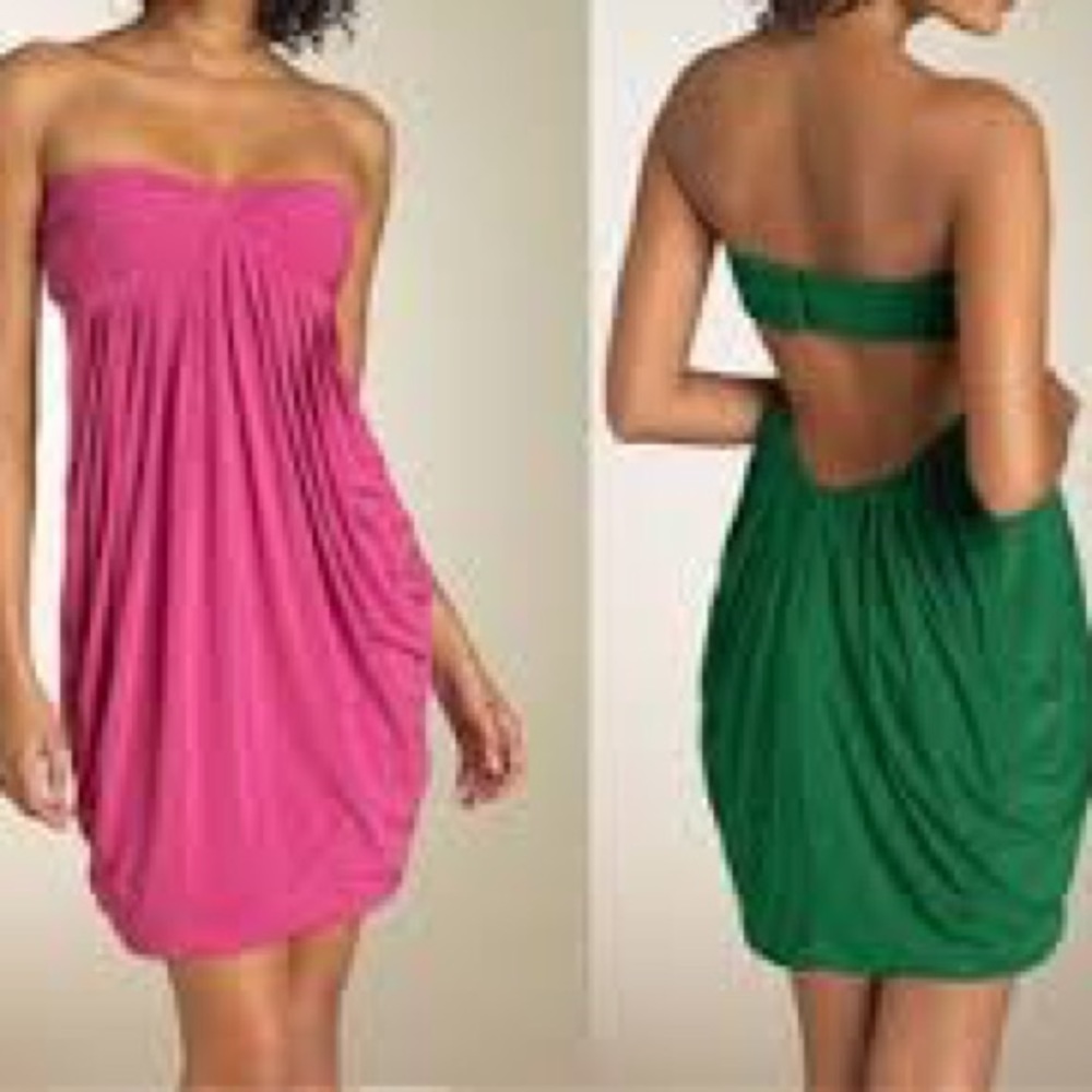 BCBG Magenta Cocktail Dress