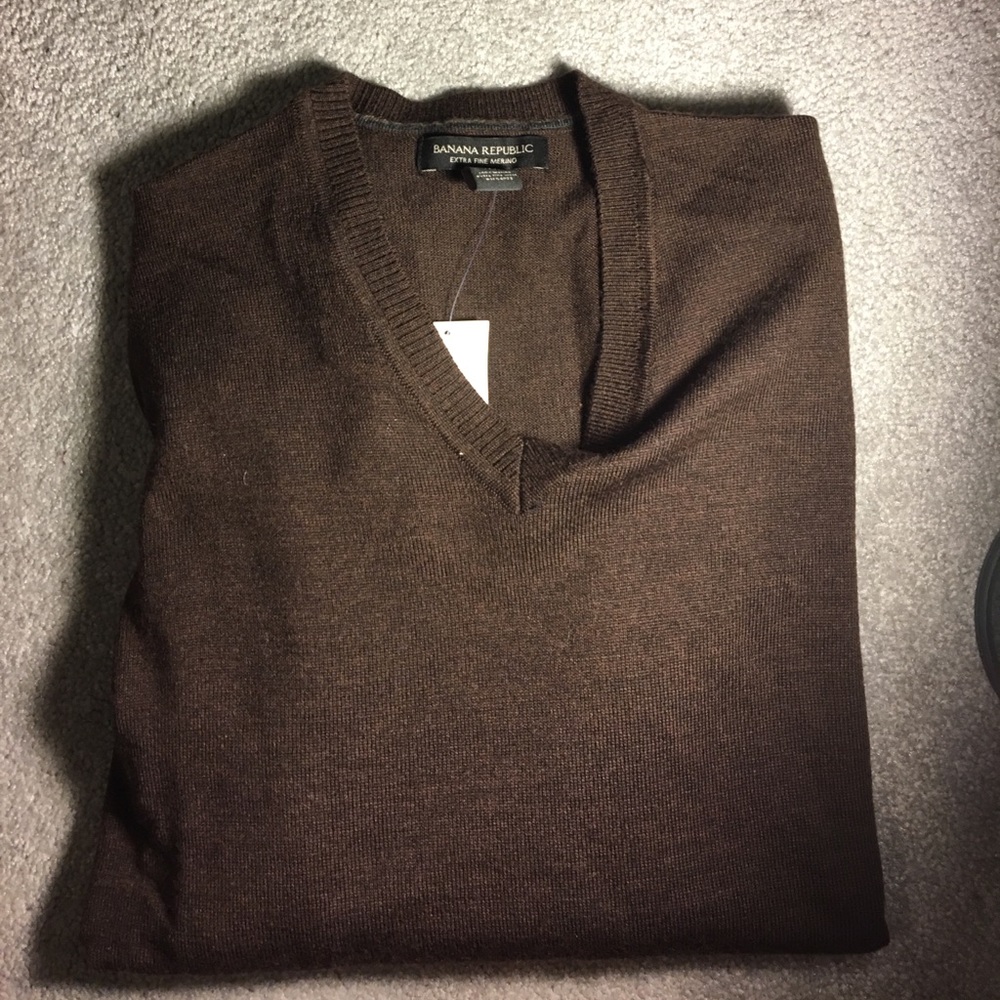 Banana Republic extra fine Marino wool sweater
