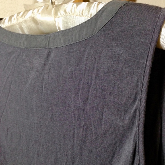 CONVERSE Gray Oversized Hi-Lo Tank Size Small - Picture 5 of 5