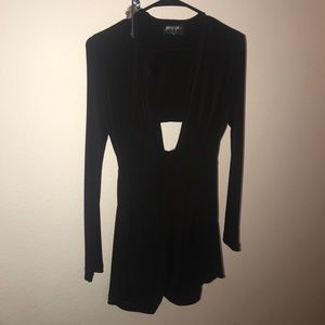 Black Nastygal Romper