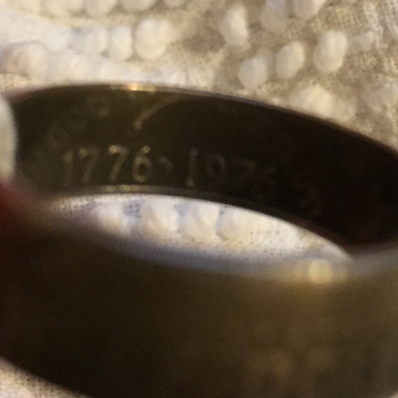 1976 Clad Kennedy Half Dollar Coin Ring - Picture 5 of 7