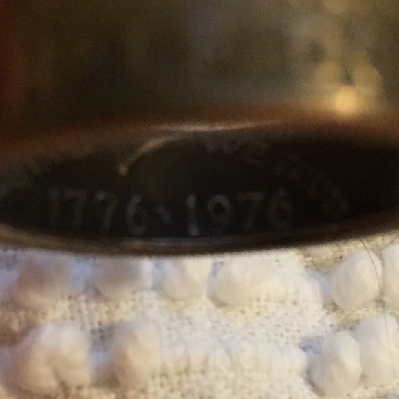 1976 Clad Kennedy Half Dollar Coin Ring - Picture 6 of 7