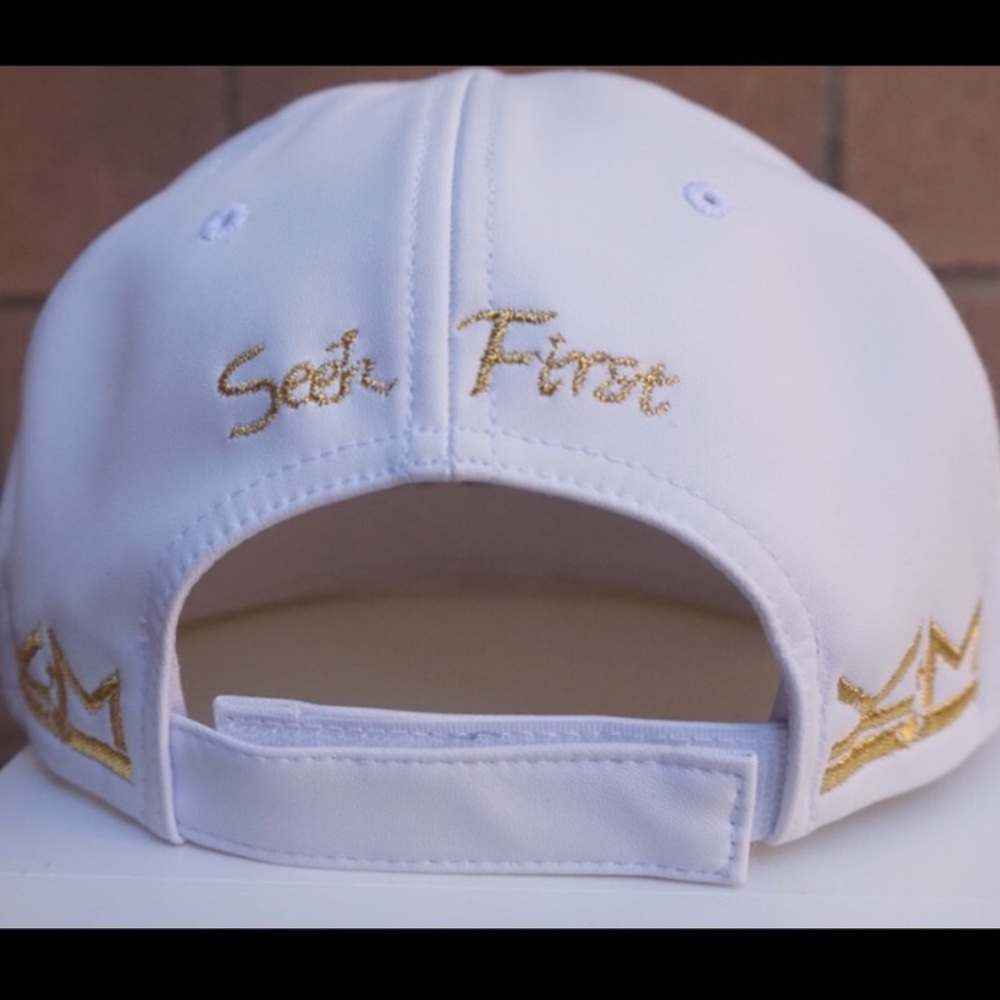 Shine bright Gold Matthew 6:33 Kingdom Minded hat