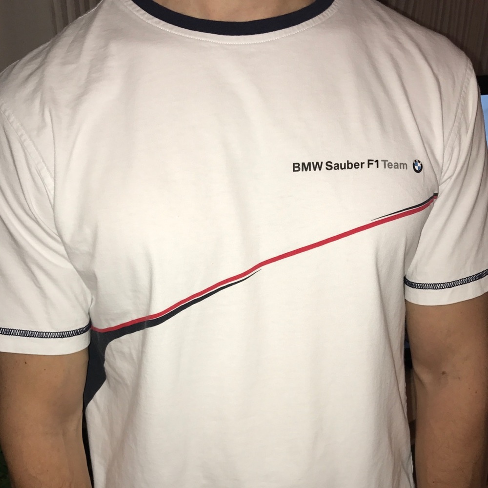 BMW Motorsports F1 Authentic T-Shirt in Large