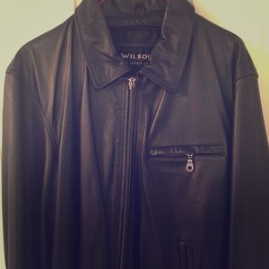 Lg Wilson leather coat